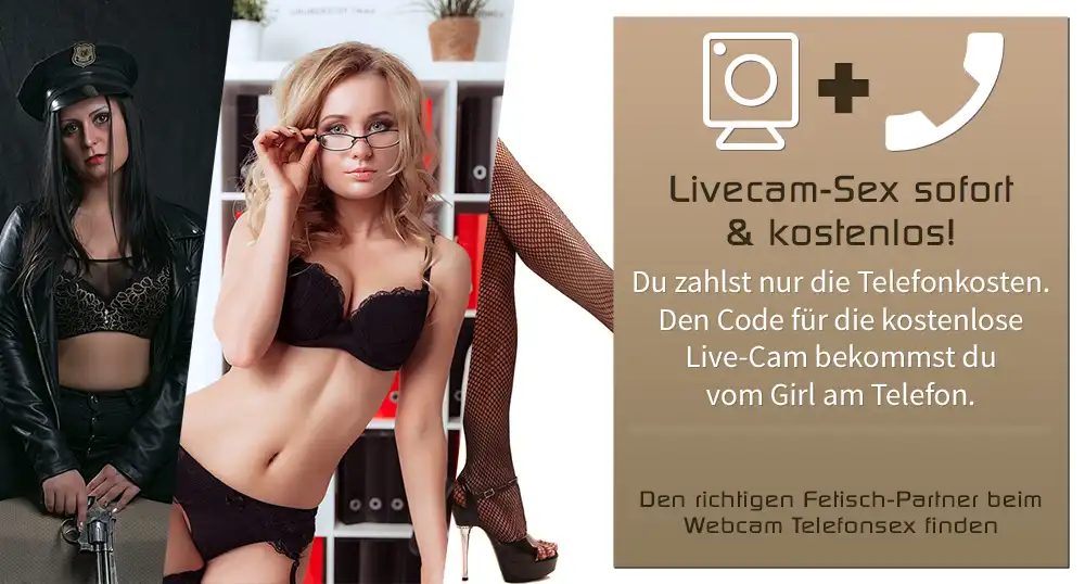 Gerade beim Fetisch Sex geht es mit Bildübertragung viel Lebendiger zur Sache